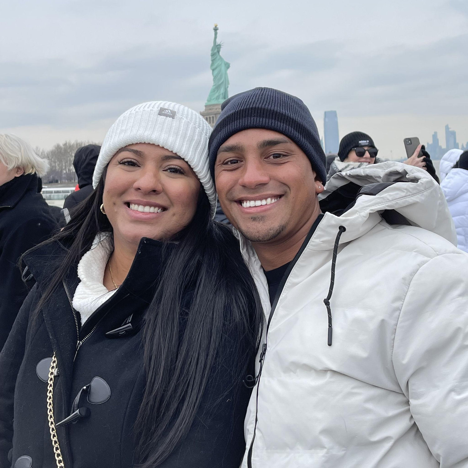 Primer viaje juntos como novios.