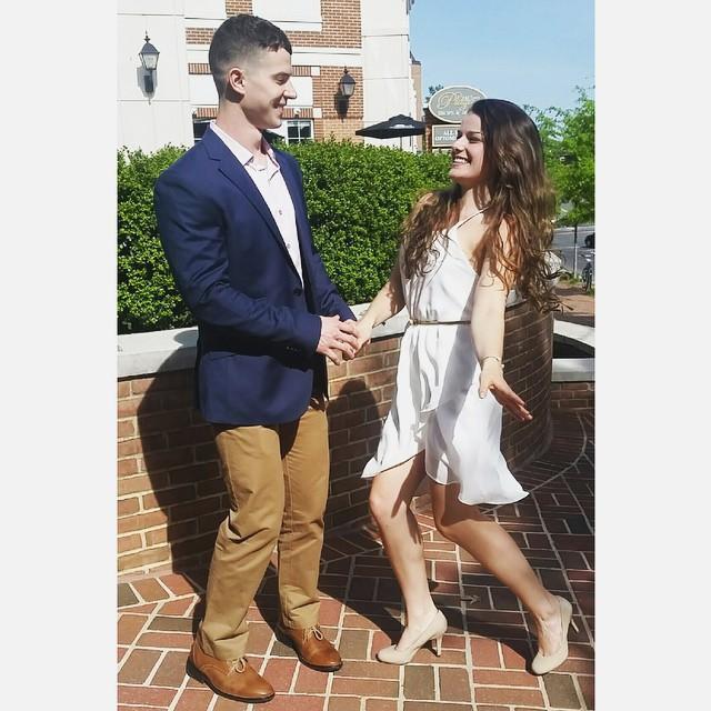 After graduating from GMU (the first time) in 2015.