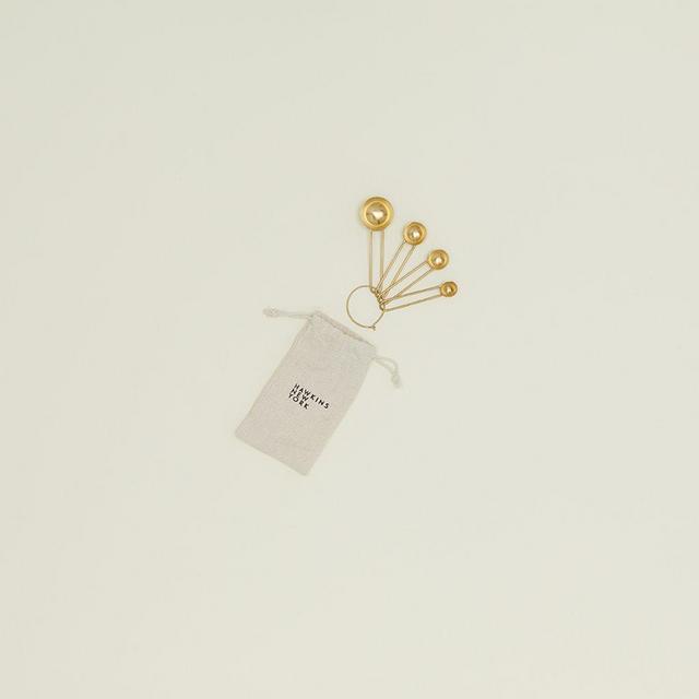 HAWKINS NEW YORK Simple Brass Measuring Spoons