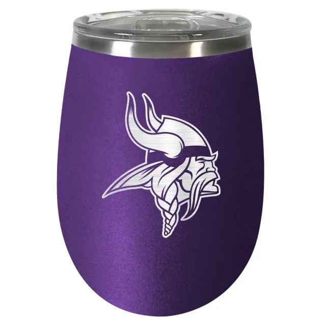 NFL Minnesota Vikings 10oz Team-Colored Wine Tumbler