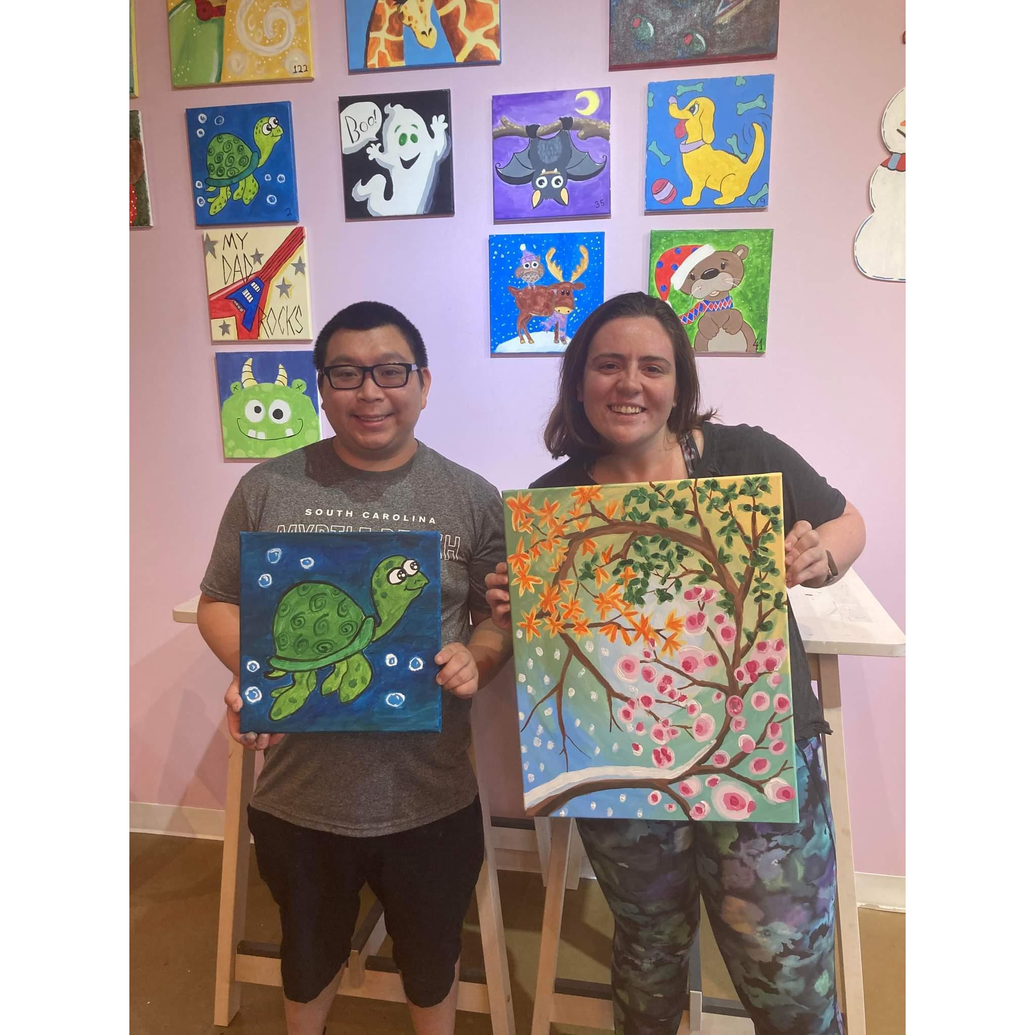 Our first time going to Madsplatter.