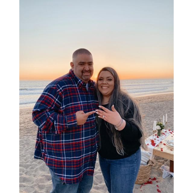 The day she said yes! 2/26/21
