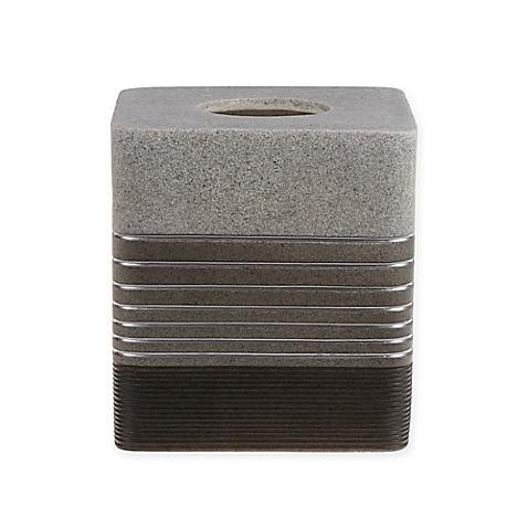 Sahara Pineapple Boutique Tissue Box Cover in Grey