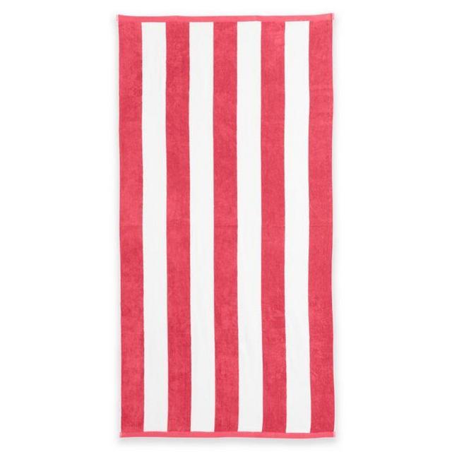 Great Bay Home Cabana Beach Towel in Pink
