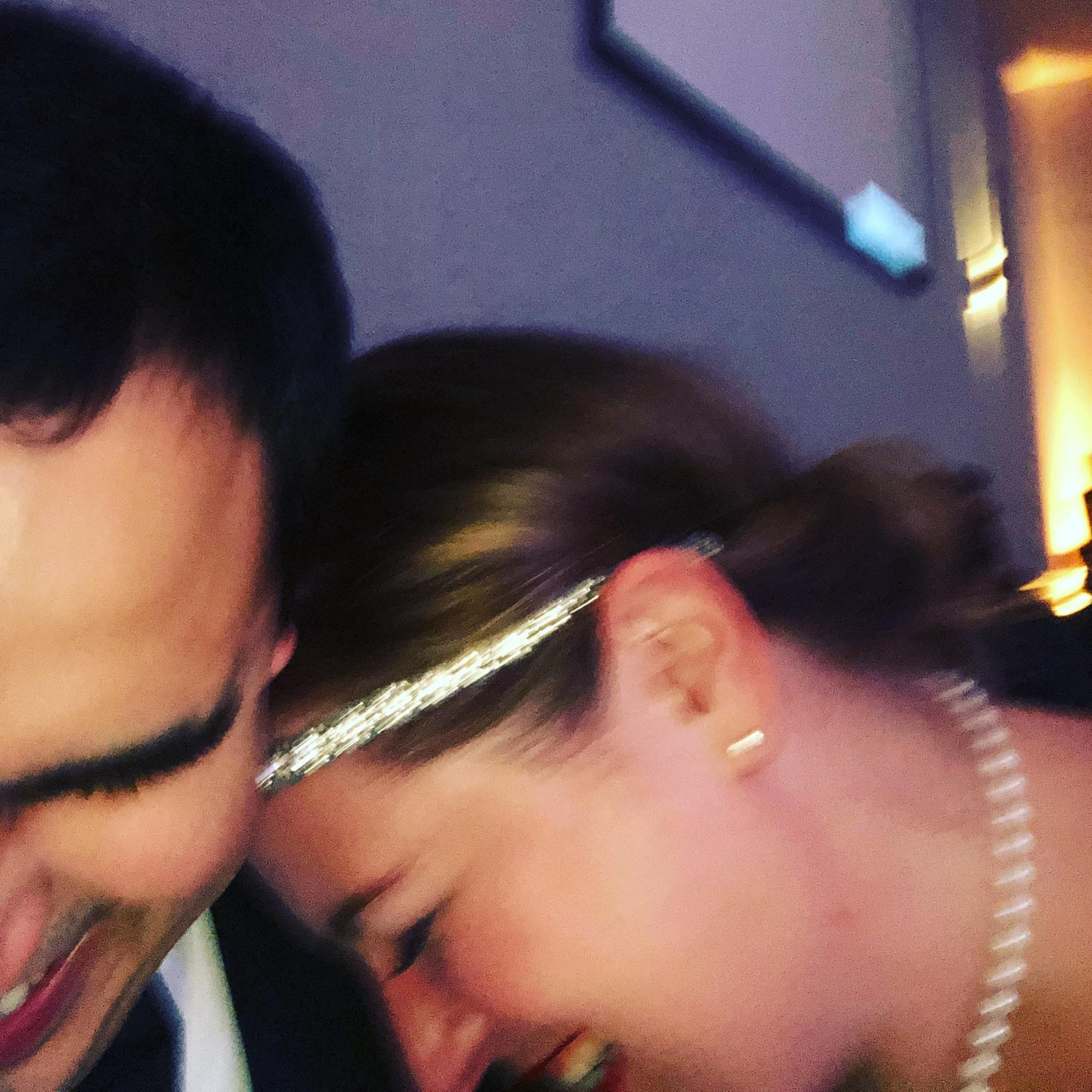 Laughing together