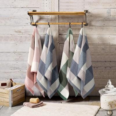 6pcs 100% Cotton Kitchen Towel Absorbent Dish Towels for Cleaning
