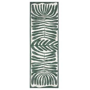 Livie Matisse Everwash Kitchen Runner - Green