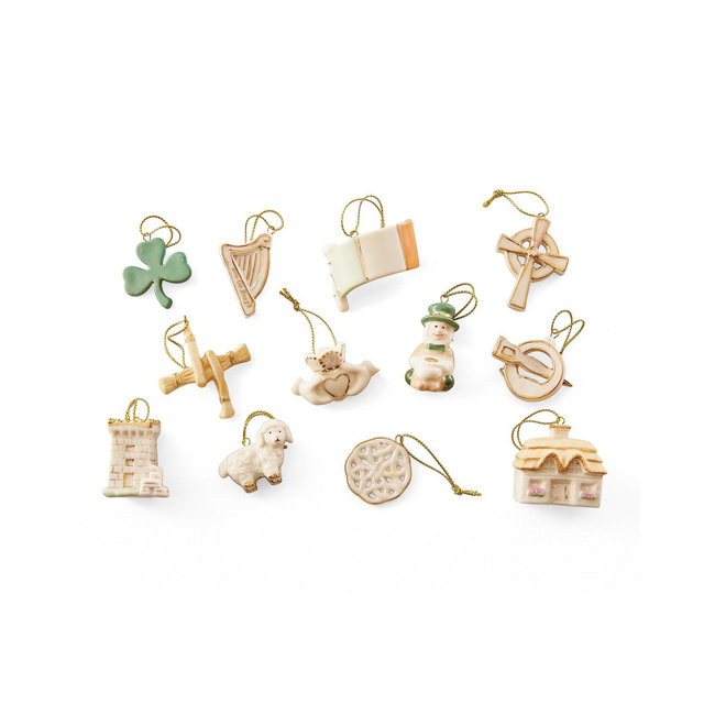 Lenox Luck of The Irish Ornament, Set of 12