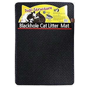 Blackhole Cat Litter Mat - Super Size Rectangular 30" X 23" - Blackhole Litter Mat