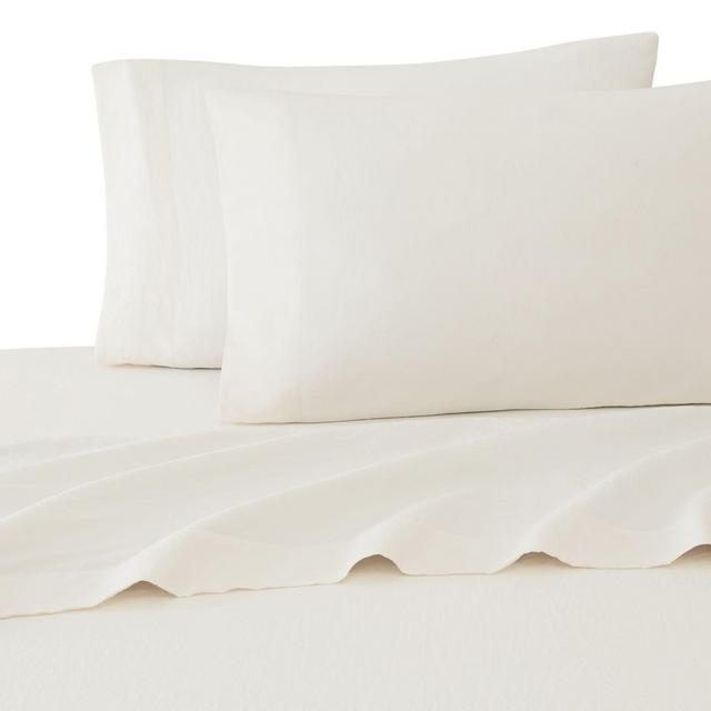 UGG® Devon Garment Washed Queen Sheet Set in Snow