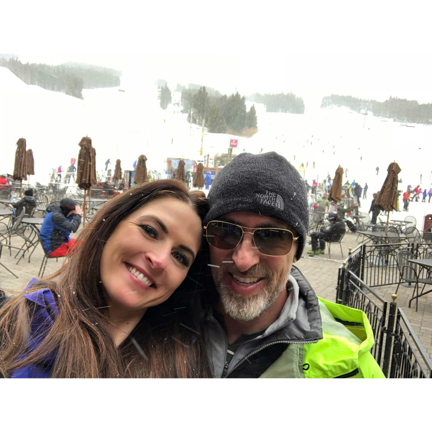 23 years in Colorado and he taught me to ski! ... finally!