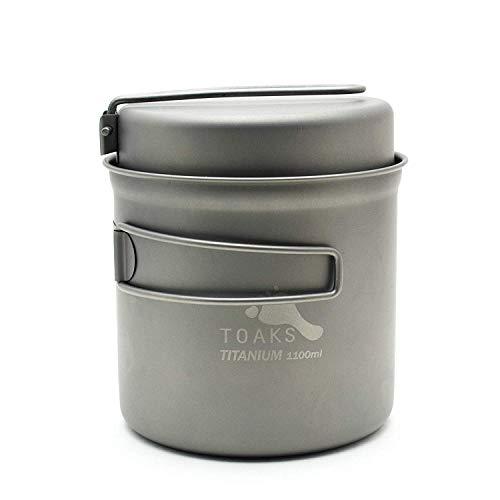 TOAKS Titan 1100 ml Topf mit Pfanne