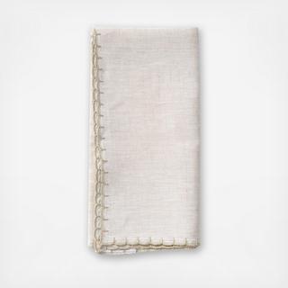 Whipstitch Napkin with Stitched Edges