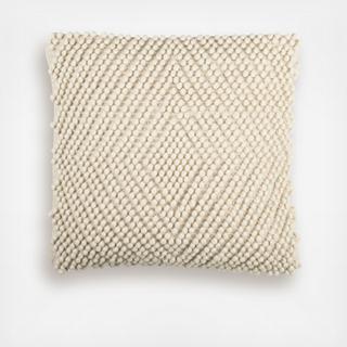 Diamond Loop Throw Pillow