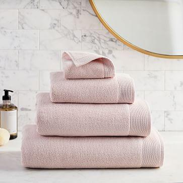 Organic Luxe Fibrosoft™ Bath Sheets- Pink Blush