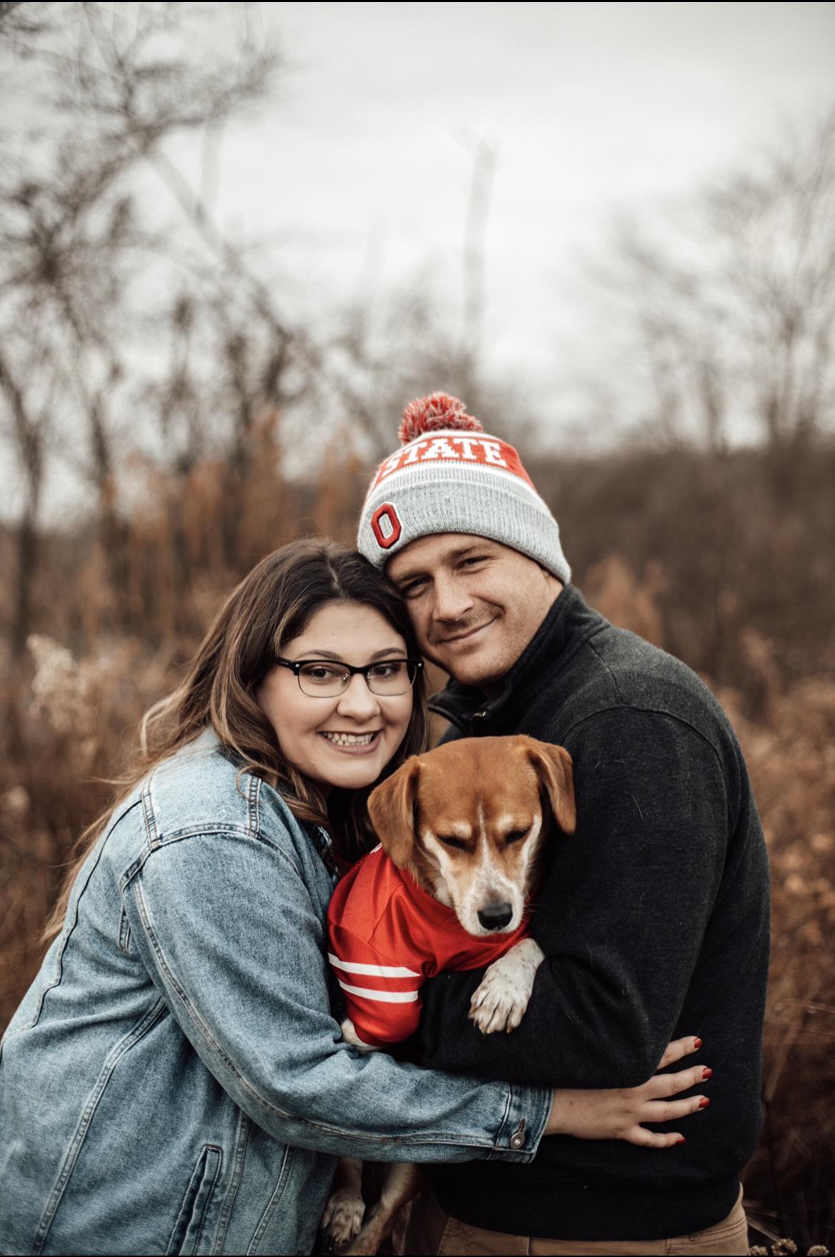 Family photos with our first baby
