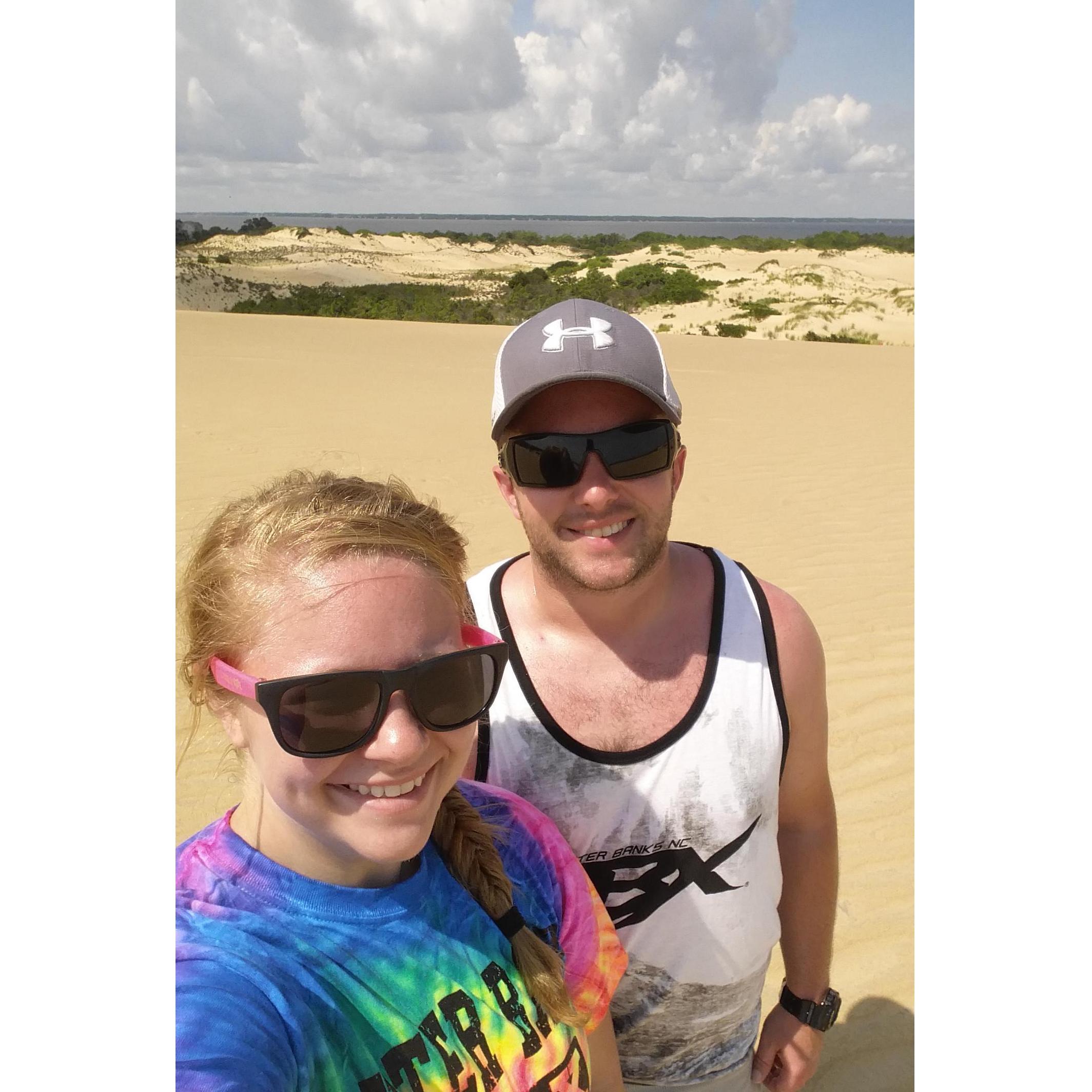 On top of Jockey's Ridge, OBX!
July 2017