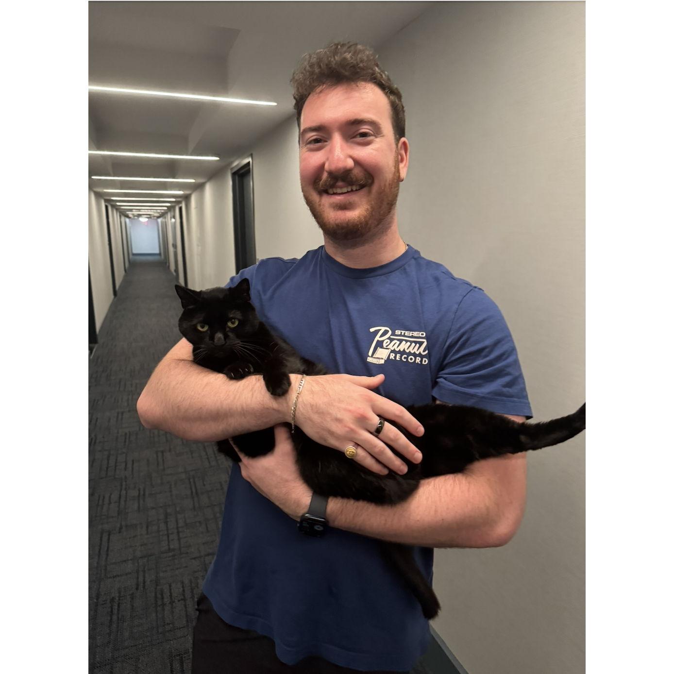 Alex is a cat person now.