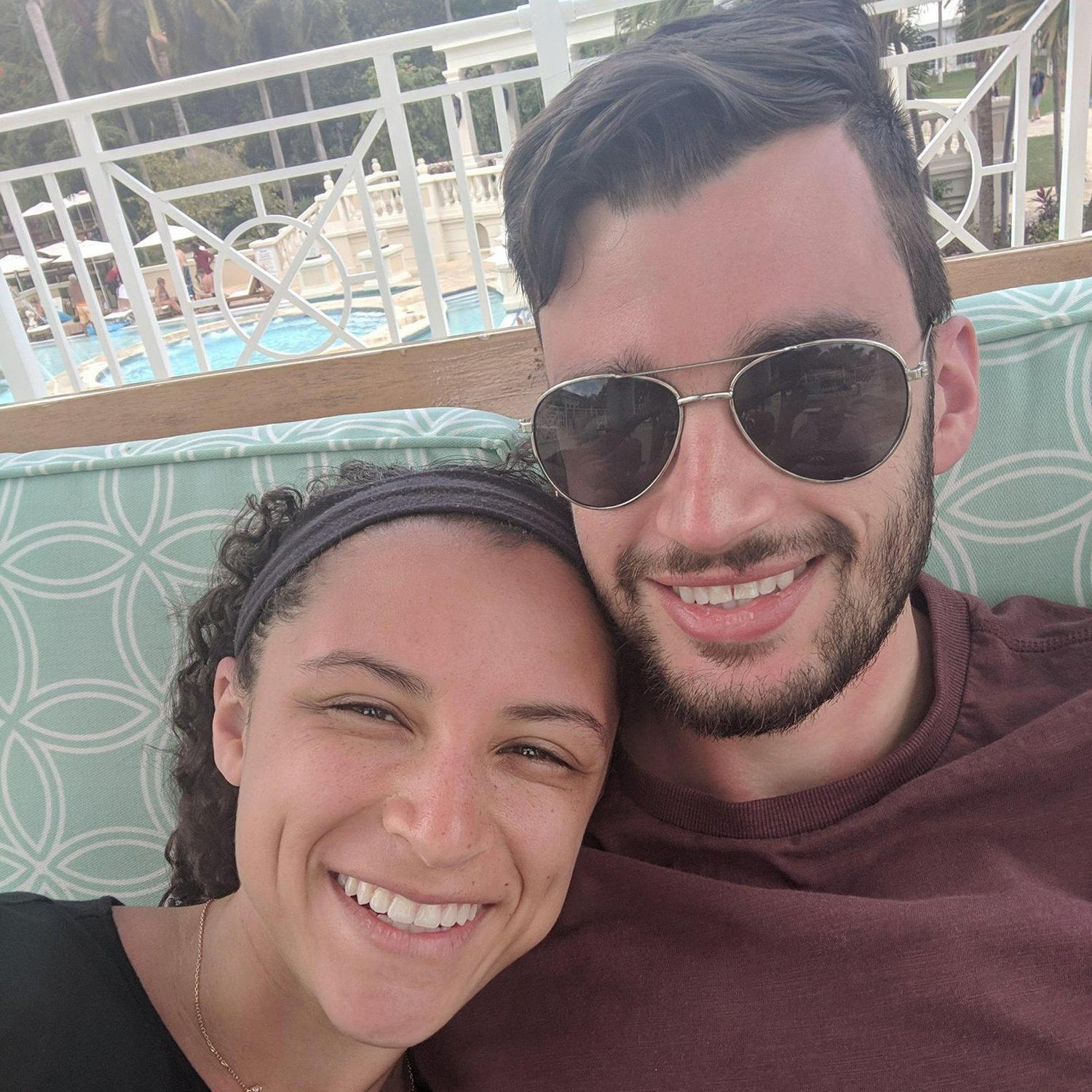 Sunburnt and happy in Jamaica, 2018