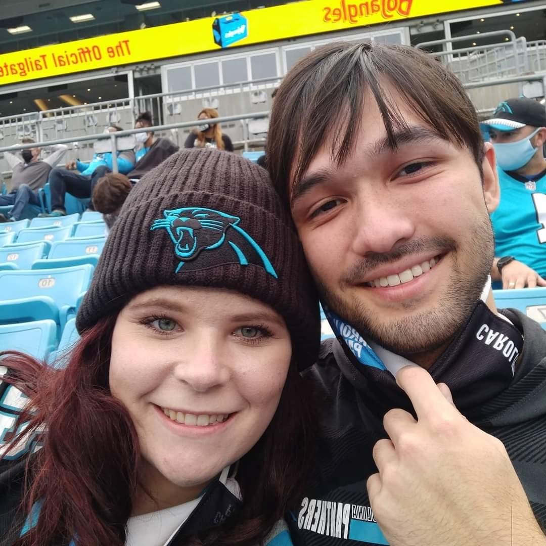 First Carolina Panthers game together!