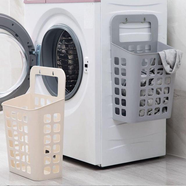 Mofeng Bathroom Hanging Laundry Basket Toiletry Organization Hanging with Suction