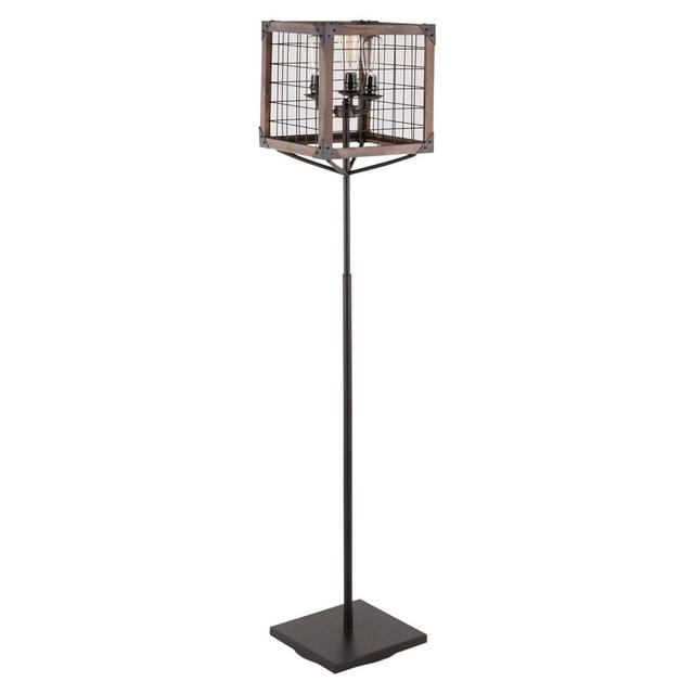 LumiSource® Orleans Floor Lamp in Black