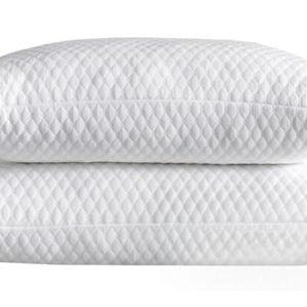 NTCOCO Shredded Memory Foam Bed Pillows for Sleeping Queen Size Set of 2,with Washable Removable Hypoallergenic Sleep Pillow for Back and Side Sleeper