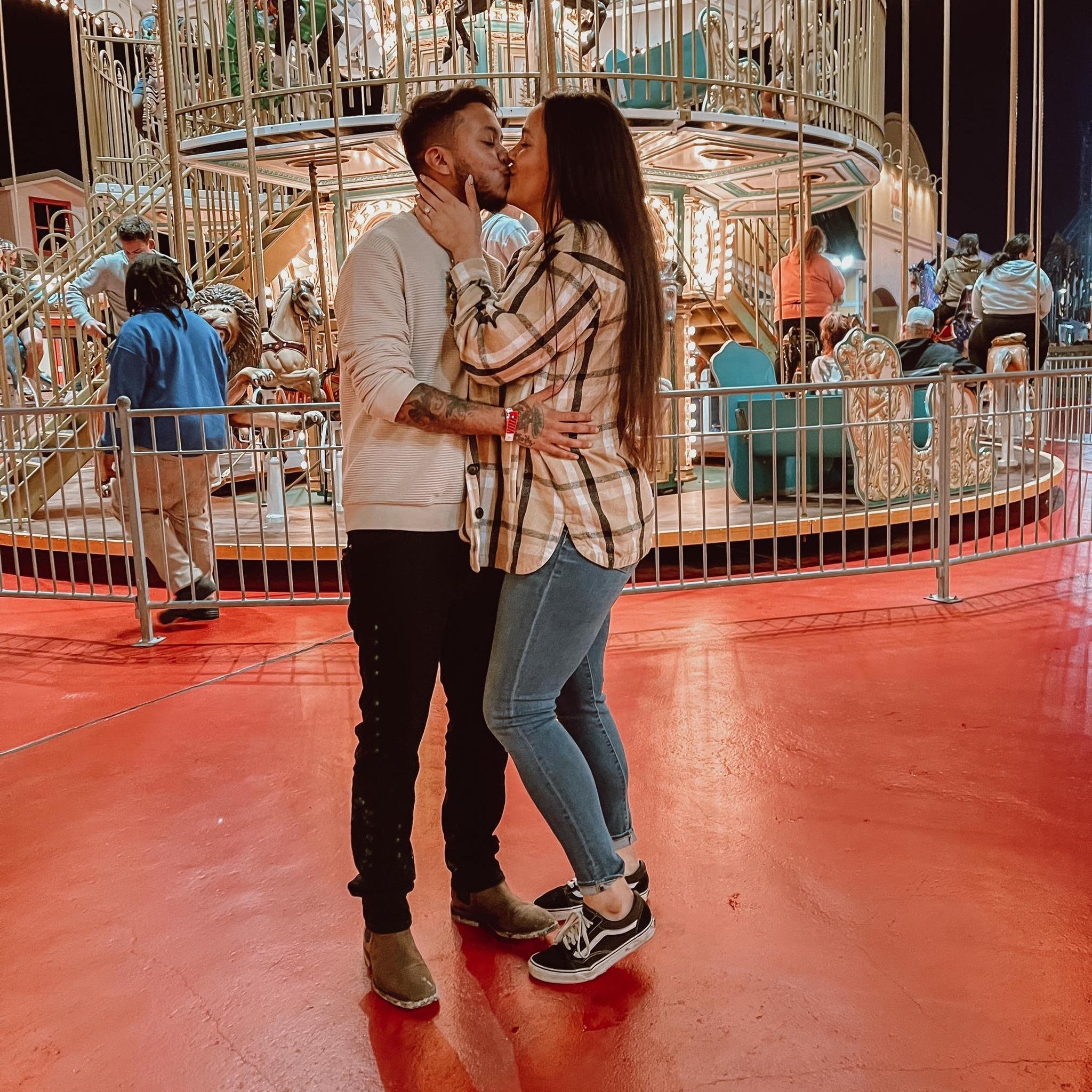 The night she said "I do"