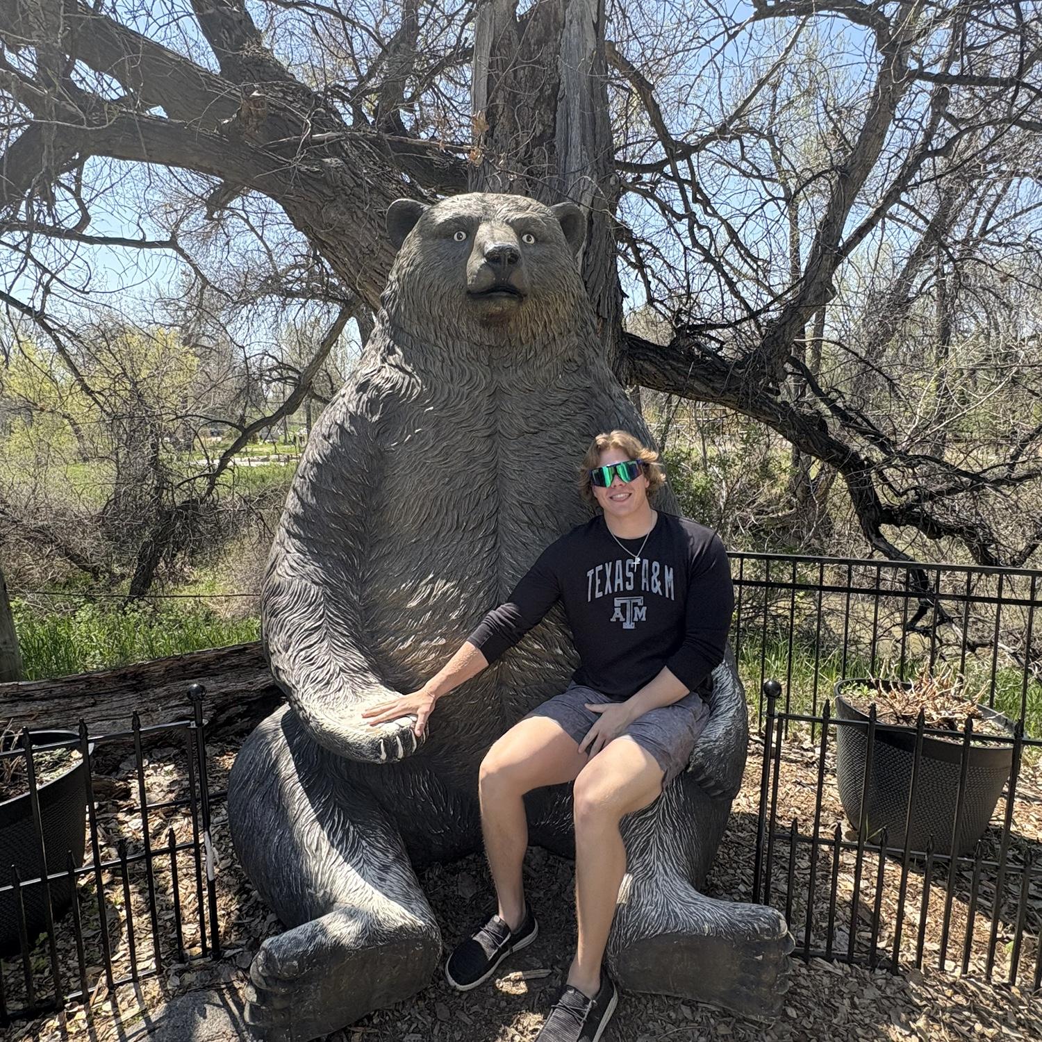 One of our first dates at the Zoo!