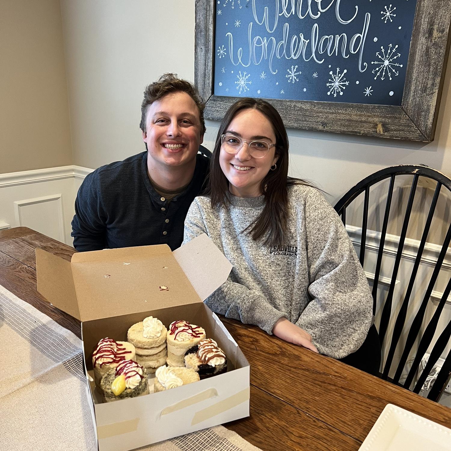 Cake tasting!!!