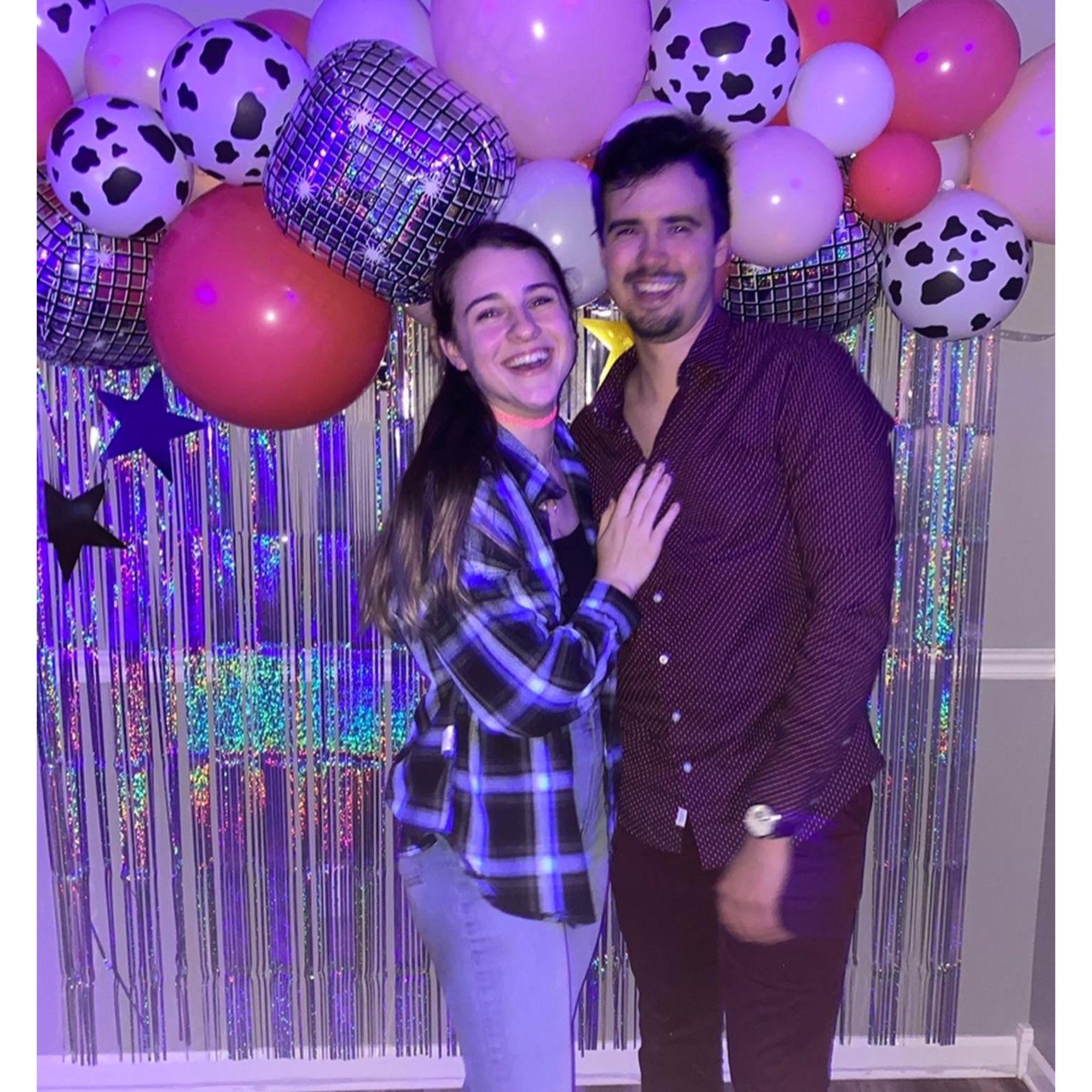 Who said a cowboy disco party wouldn't be fun??