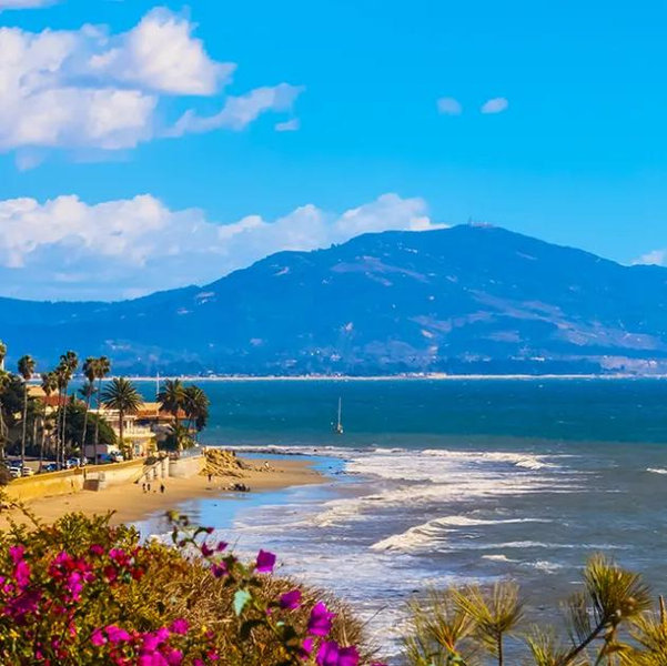 Honeymoon to Santa Barbara, California