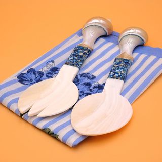 Seashell Salad Servers