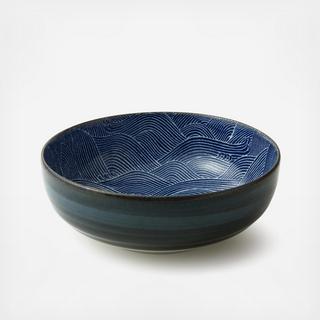 Aranami Blue Wave Serving Bowl