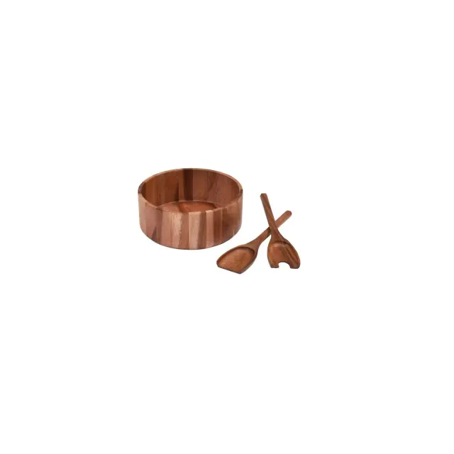 Large Salad Bowl with Servers