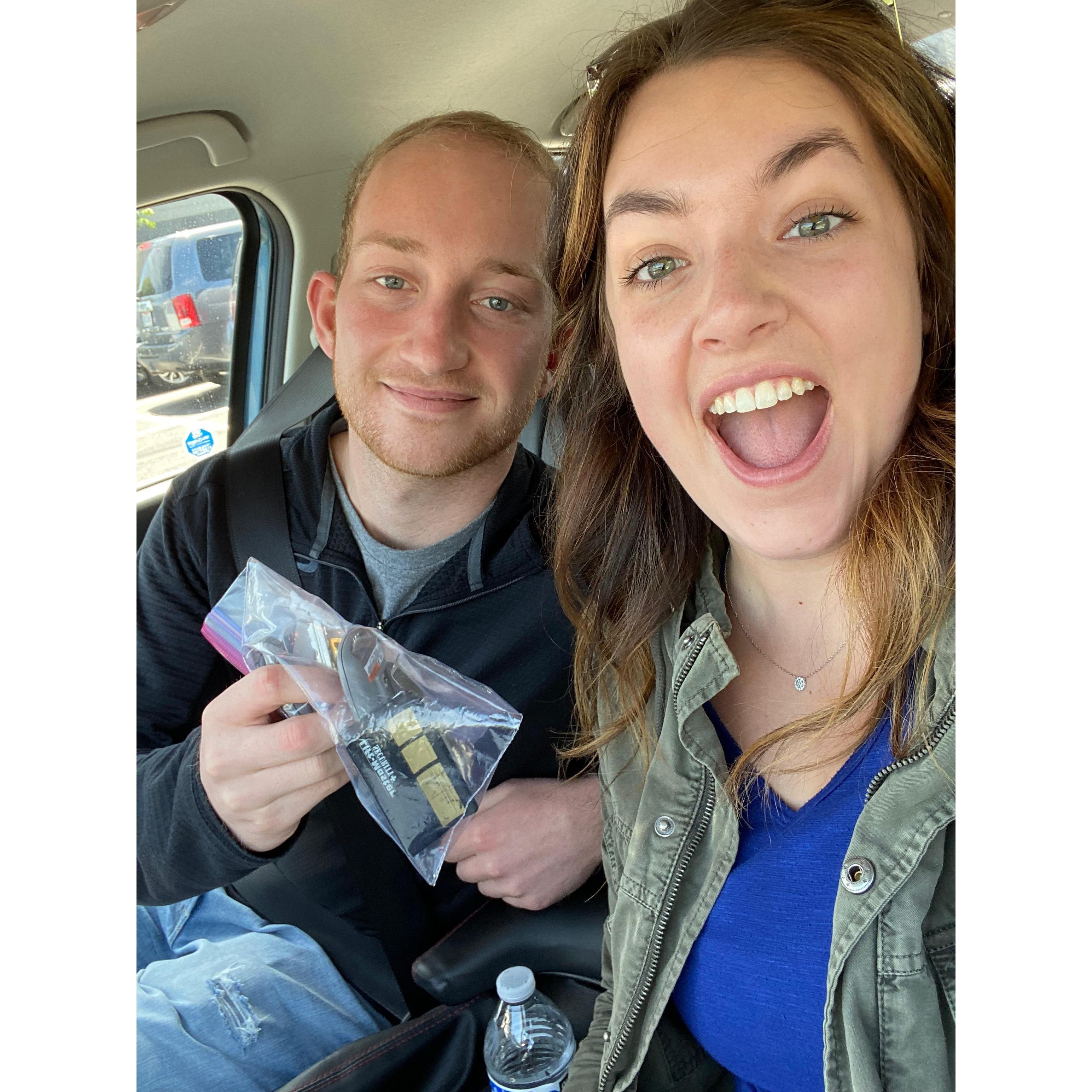 We bought our first house together!! 05/11/2021