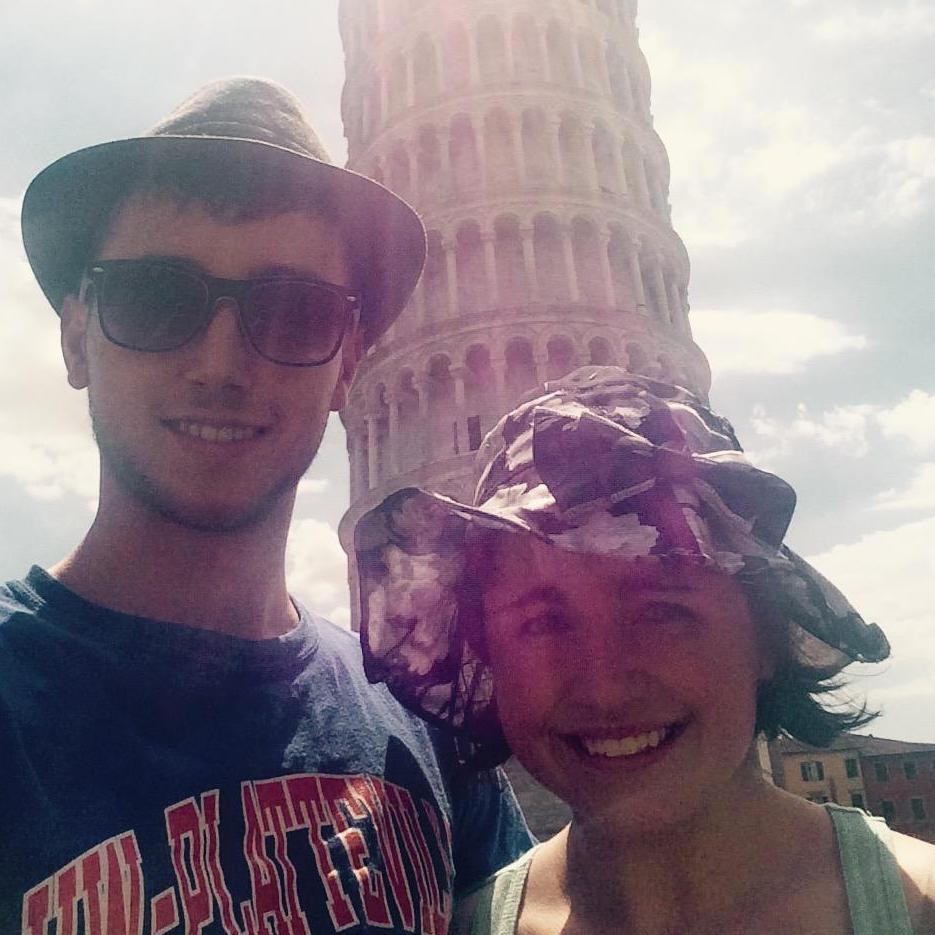 The following year they studied abroad in Europe during the summer.