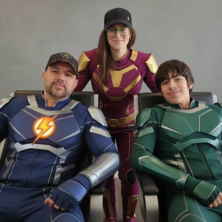 What real superheroes look like.