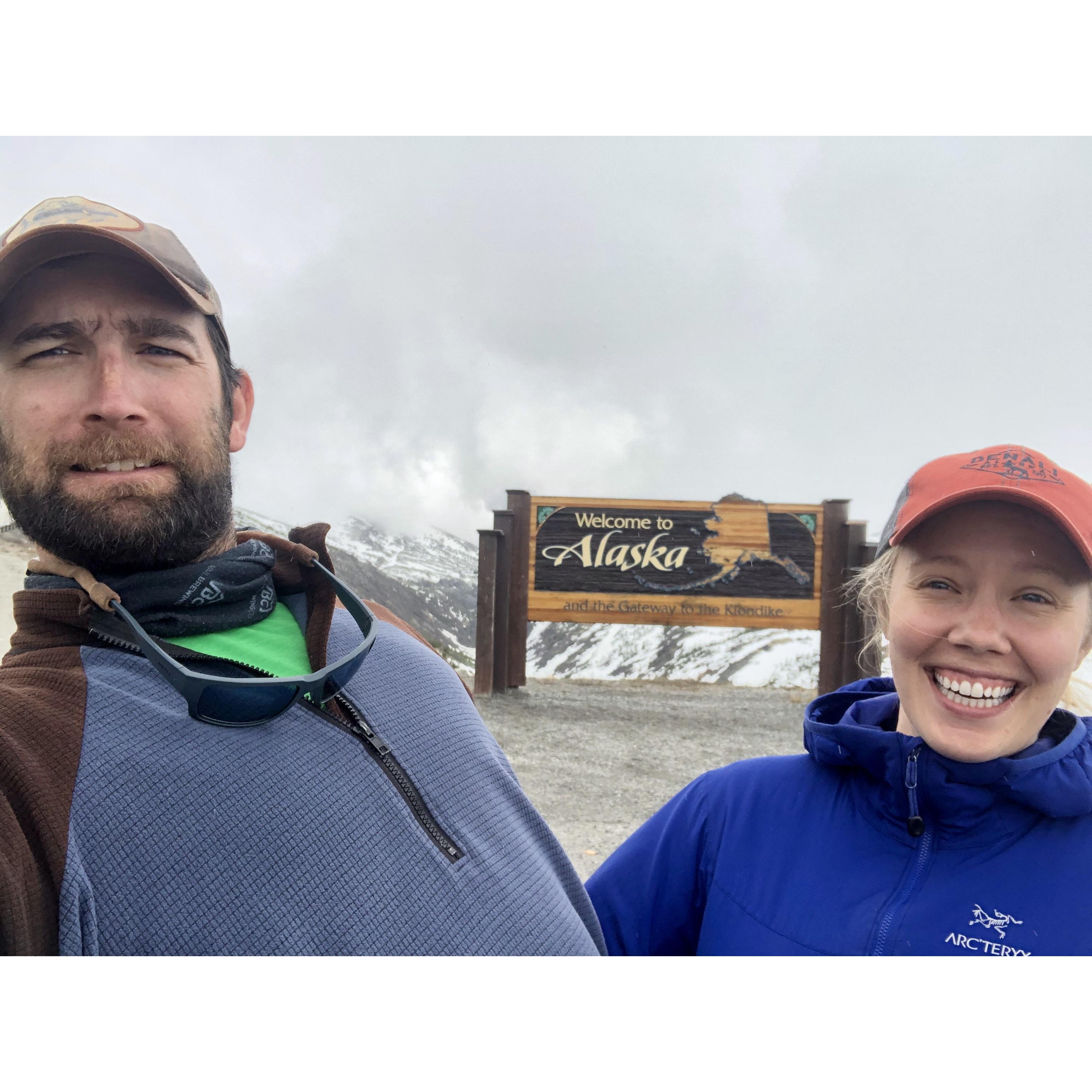 Alaska/Canada border