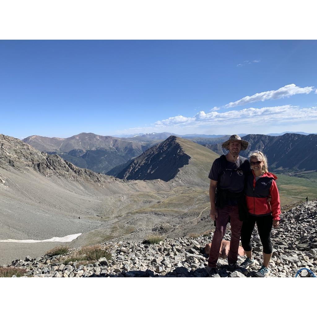 Mt. Grays & Torreys, their first 14ner hike in Colorado!
Colorado, 2020