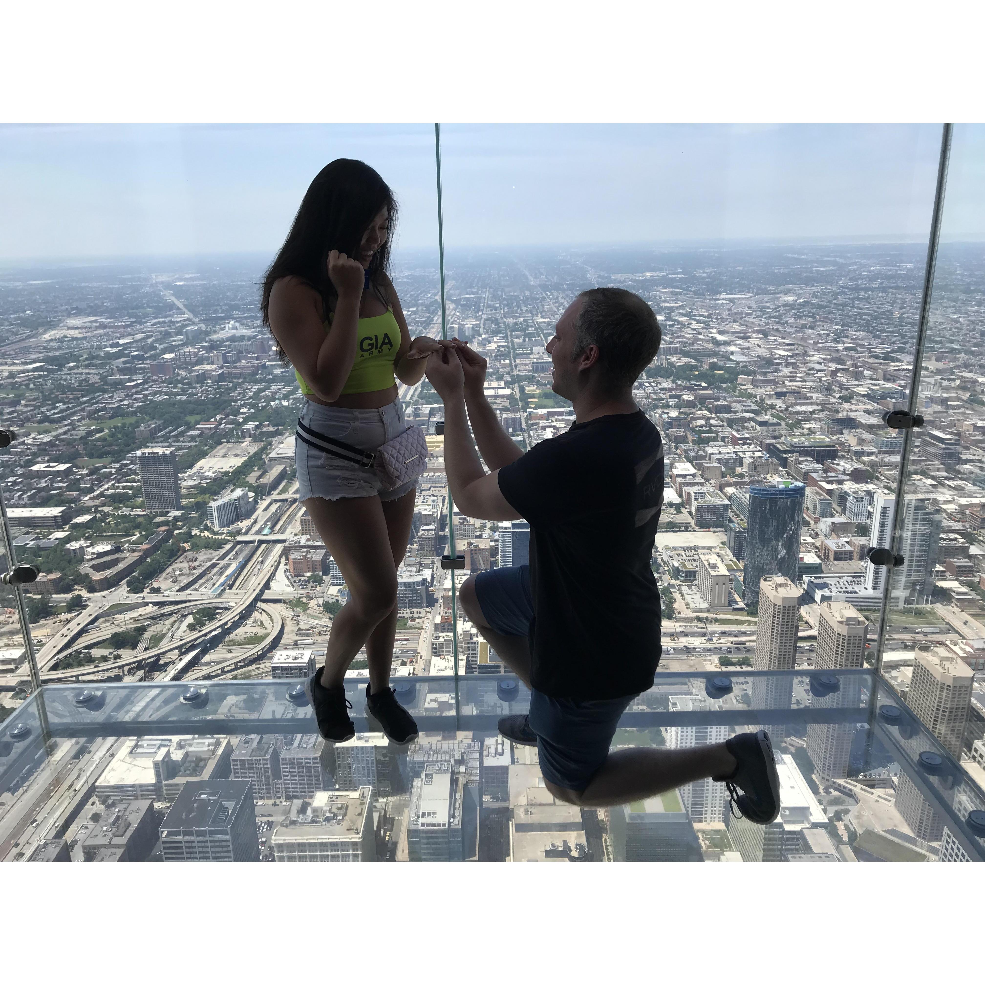 Proposal on on the Willis Tower, Chicago!