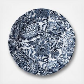 Faded Peony Salad Plate