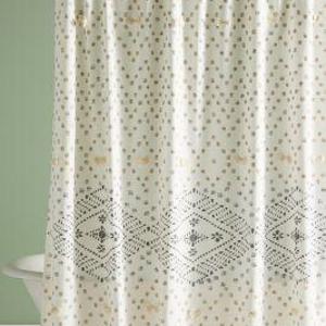 Liron Tufted Shower Curtain