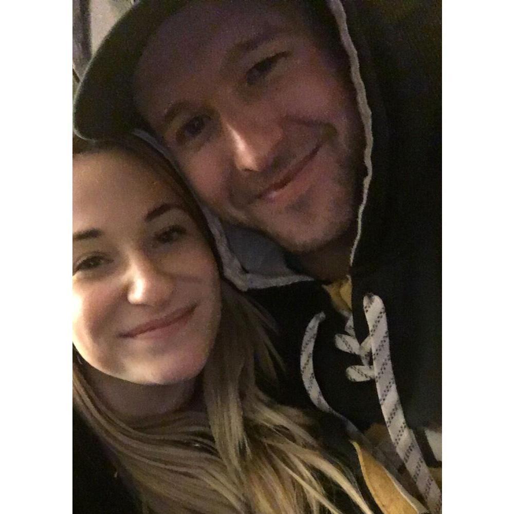 Our first photo together in 2017