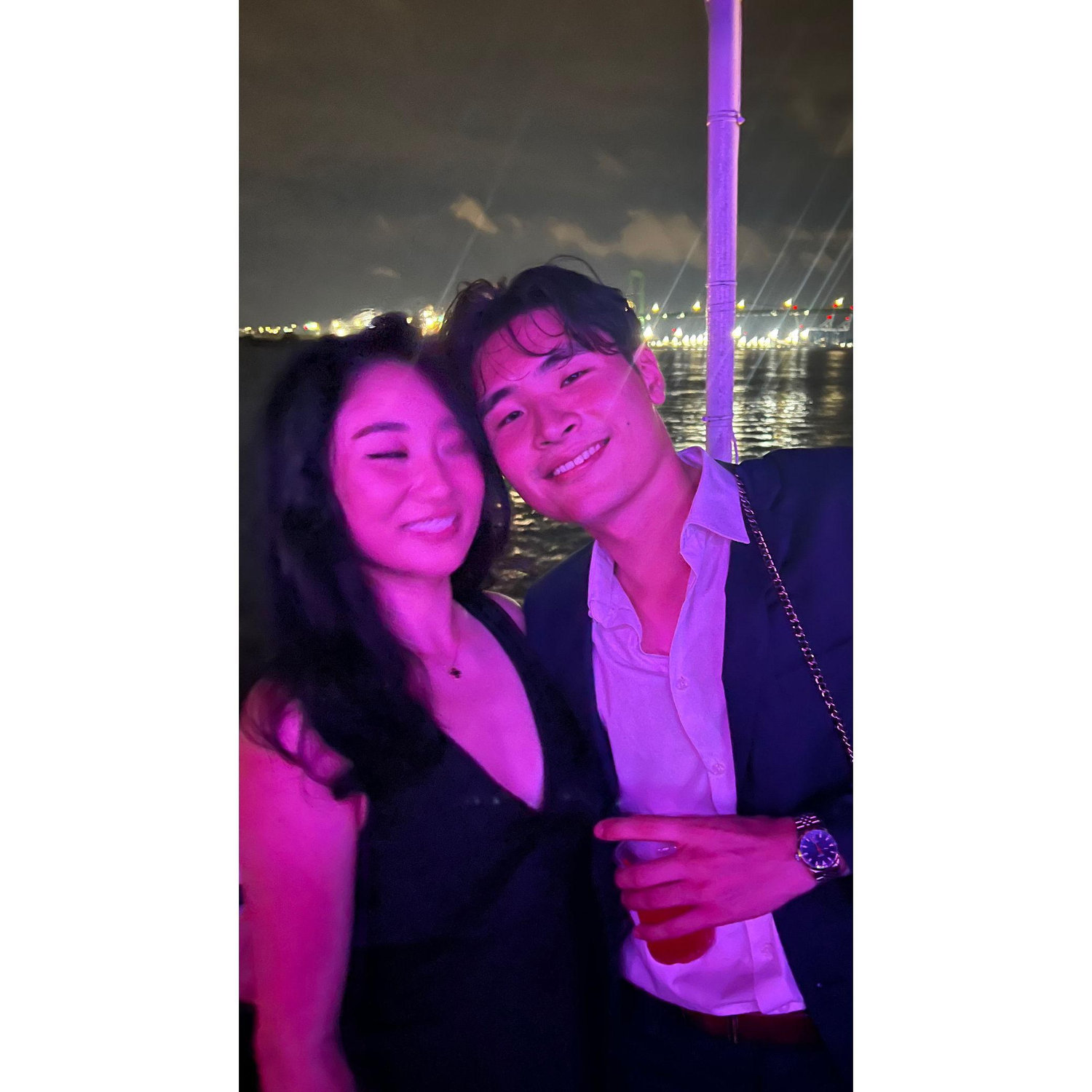 med school boat cruise!