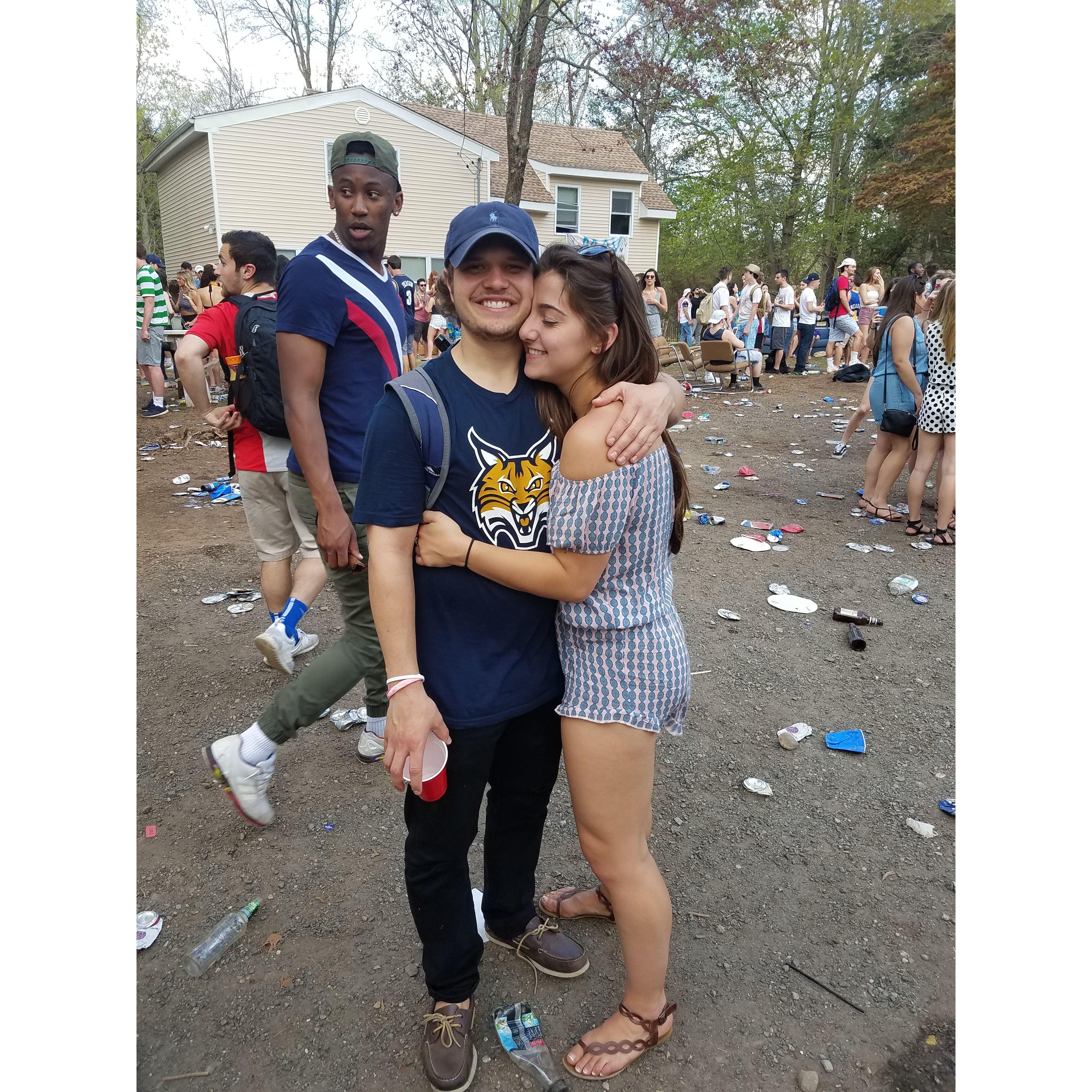 The photo collection wouldnt be complete without a college darty