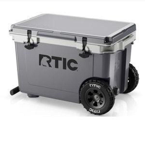 52 QT Ultra-Light Wheeled Cooler, Grey