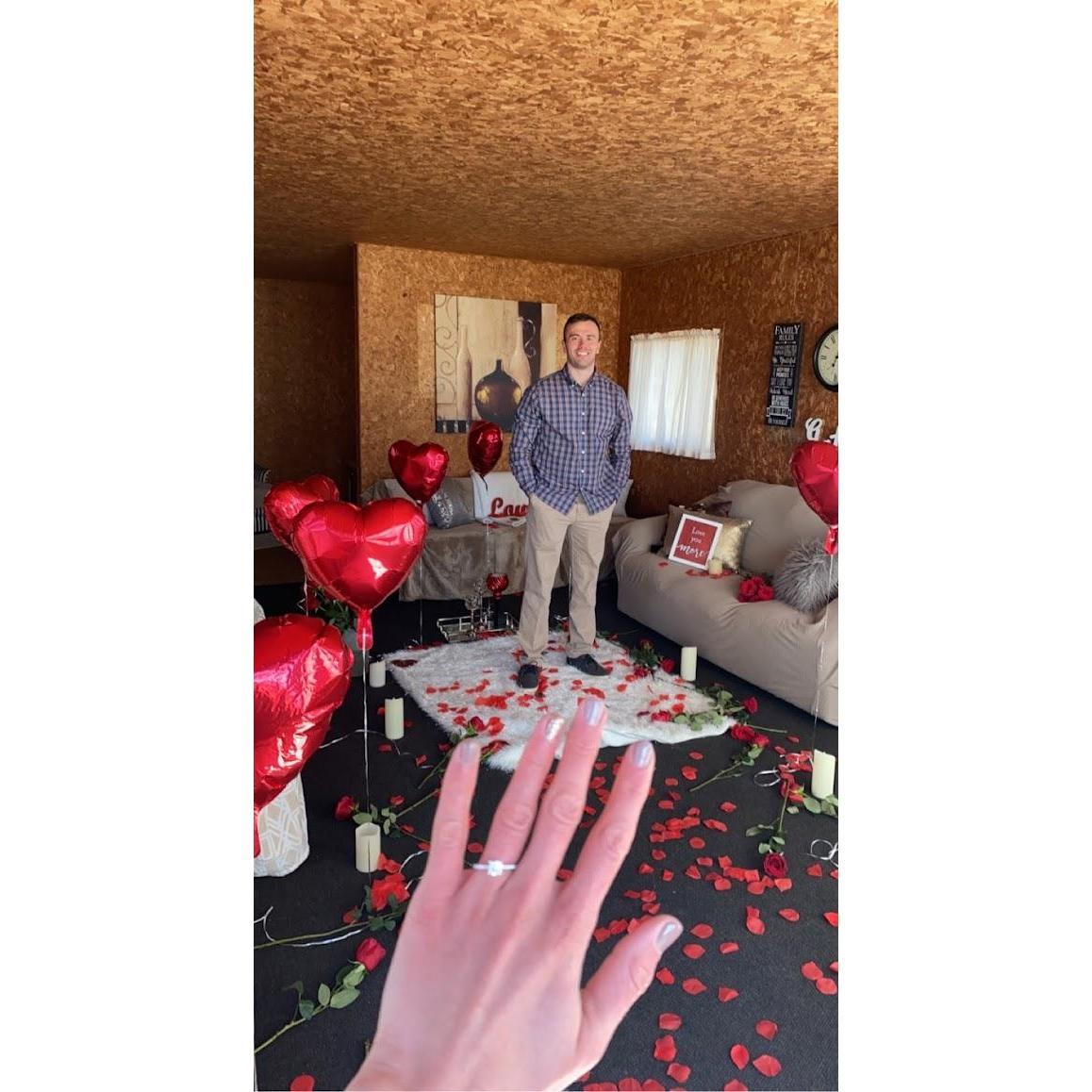 the most romantic proposal EVER