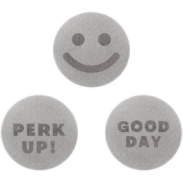 Generic Happy Puck Espresso Puck Screens (3 Pack) | Stainless Steel Mesh | For All Portafilter Sizes 58.5MM, 53.5MM, 51MM | Coffee Filter Screen (51mm)
