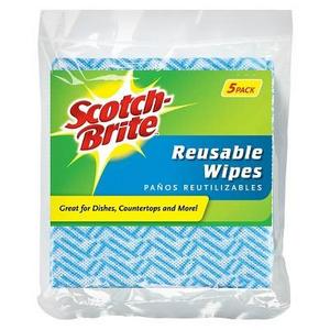 Scotch-Brite™ Reusable Wipes - 5 Count